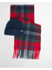 Set accessori sciarpa+cappello olivia Red spruce