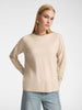 Clay viscose crew neck sweater