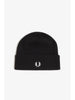 Cappello classico in lana merino Black