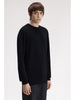 Maglia in punto piqué Navy