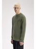 Maglia con lavorazione goffrata Verde laurel wreath
