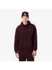 Burgundy fleece hoodie