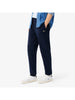 Pantalone della tuta tapered fit in tessuto felpato Blu navy