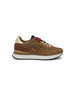 Sneakers Stargirl in suede e nylon con strass Marrone Volpe