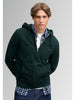 Essential SD Co logo zip hoodie Green